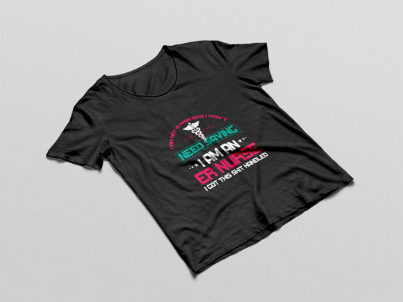 I Am an ER Nurse Graphics and Print Templates