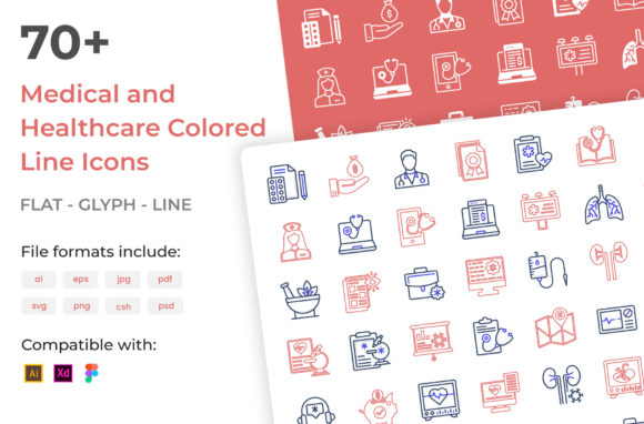Medical Graphics and Icons for Creative Design