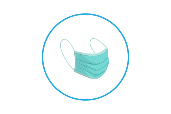 Medical Icon Health Mask Design Creative