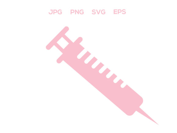 Medical Injection Icon: Graphics and Icons for Editorial Use