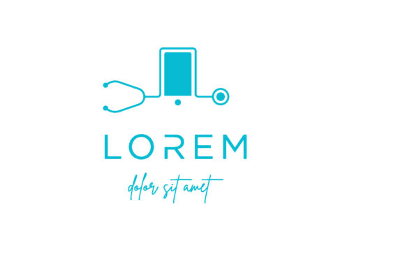 Medical Mobile Phone Vector Logo Design