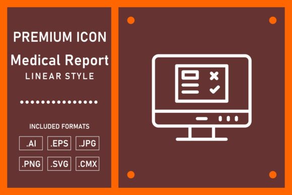 Medical Report Graphics and Icons
