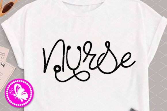 Nurse Gift Phonendoscope Text Graphics