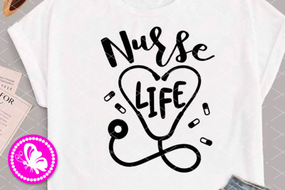 Nurse Life Clipart Phonendoscope Heart Graphics
