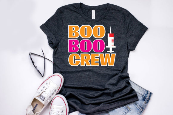 Nurse Quote Design, Boo Boo Crew Graphics
